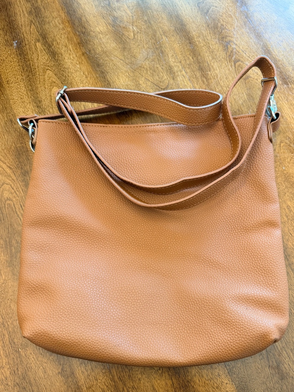Thirty-One Convertible Crossbody Bag Camel Tan